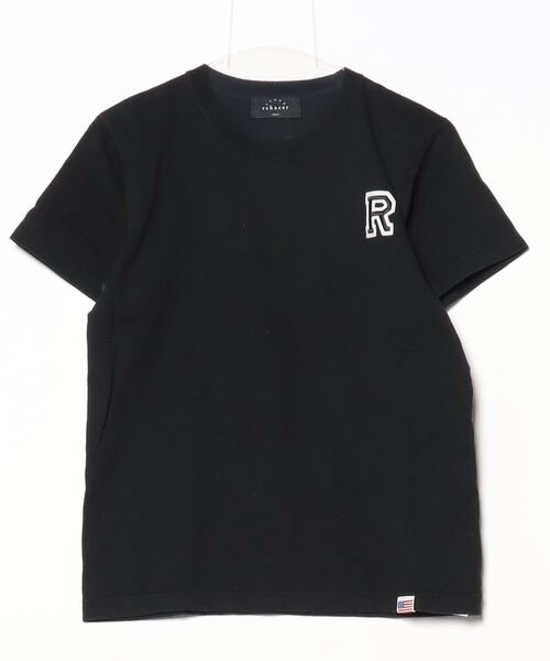 rehacer（レアセル） ワンポイント半袖Tシャツ S ブラック メンズ