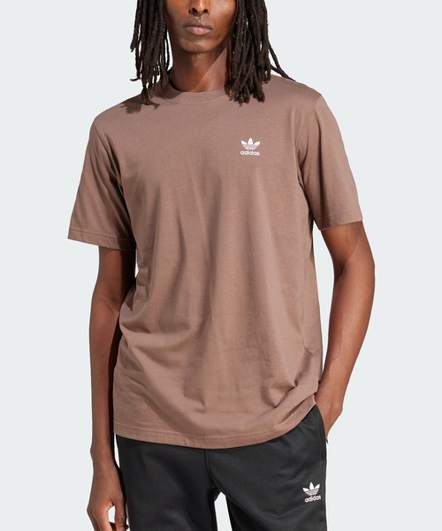 GADID ANONIEM ブラウン Tシャツ 半袖 adidas｜【公式】アディダス adidas 返品可 ラウンジ ピザグラフィック
