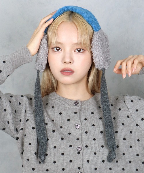 BARELY BLUE 耳当て イヤーマフ 「 BARELY BLUE / ベアリーブルー