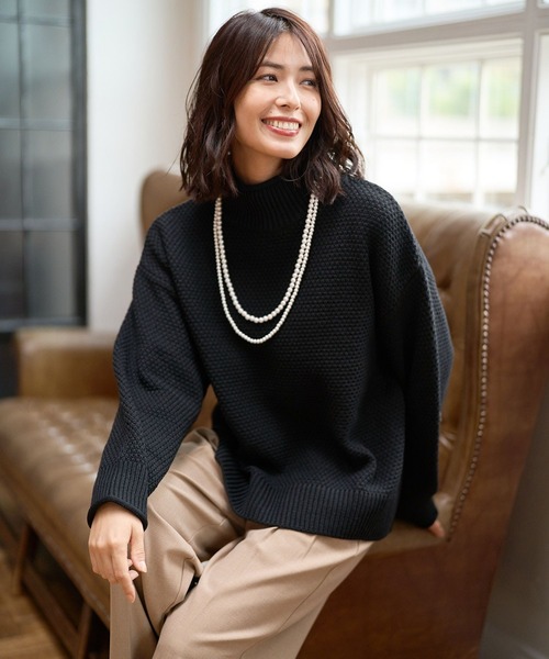 FOUND GOOD（ファウンドグッド） ニット セーター カノコハイネックPO