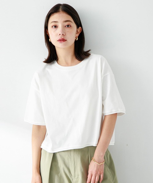 「URBAN RESEARCH Sonny Label」 半袖カットソー FREE オフホワイト レディース_画像2