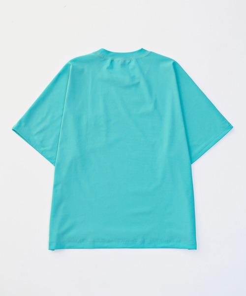 「VICTIM」 半袖Tシャツ X-LARGE ターコイズブルー メンズ_画像3