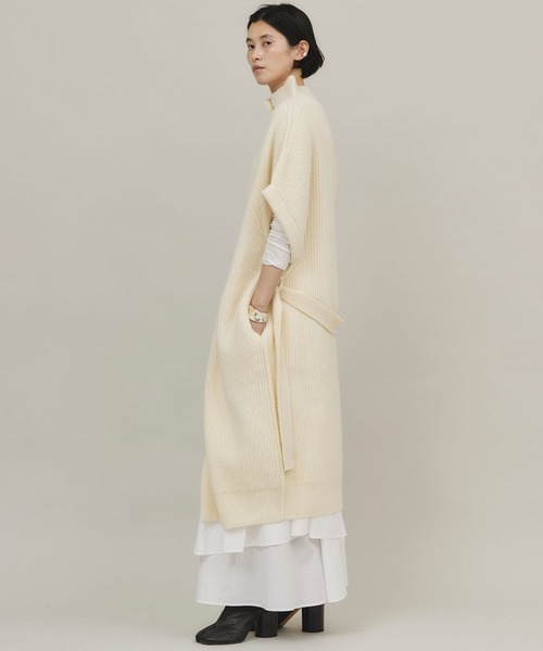 カレンソロジー　ワンピース　Vネック　ニットワンピース　Curensology Curensology（カレンソロジー） ニットワンピース 38 ブラック