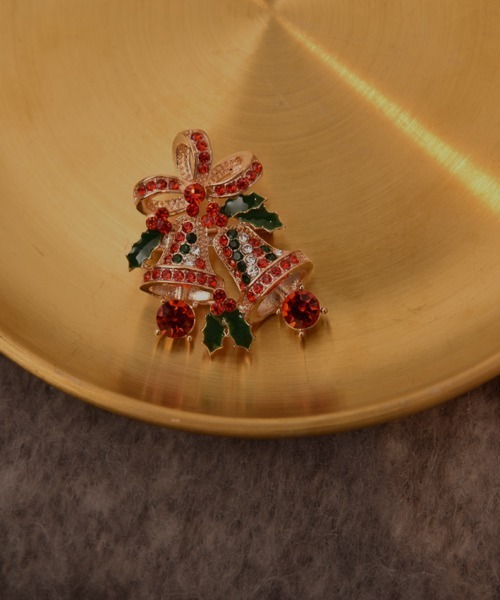 VIBGYOR Women ブローチ 「resonance」「Christmas」キラキラ