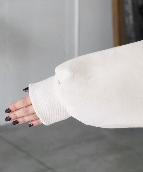 tiptop（ティップトップ） トレーナー スウェット 裏起毛フロッキー