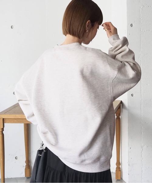 tiptop（ティップトップ） トレーナー スウェット 裏起毛フロッキー