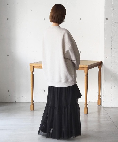 tiptop（ティップトップ） トレーナー スウェット 裏起毛フロッキー