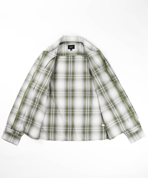【イオン広店】 中古 HUF | ハフ ブルゾン FILLMORE PLAID SHACKET BU00230 【95】 HUF（ハフ） コート ジャケット 「C-HUF2」「HUF/ハフ」FILLMORE PLAID