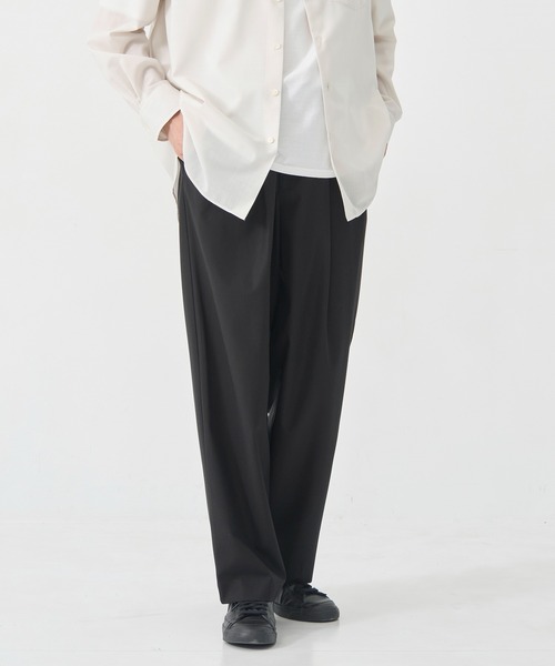 MARKAWARE ブラック スラックス markaware（マーカウェア） スラックス 2 ブラック メンズ : ZOZOTOWN