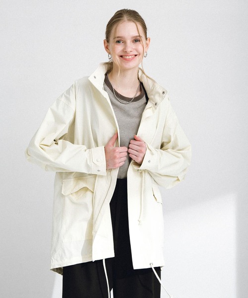 URBAN RESEARCH Sonny Label ミリタリーコート FREE カーキ レディース