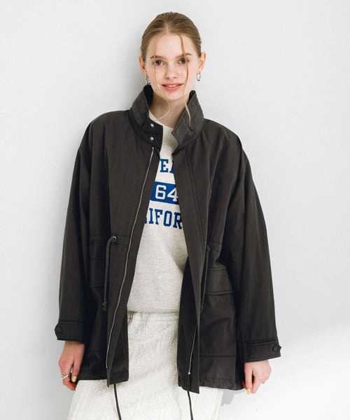 URBAN RESEARCH Sonny Label ミリタリーコート FREE カーキ レディース