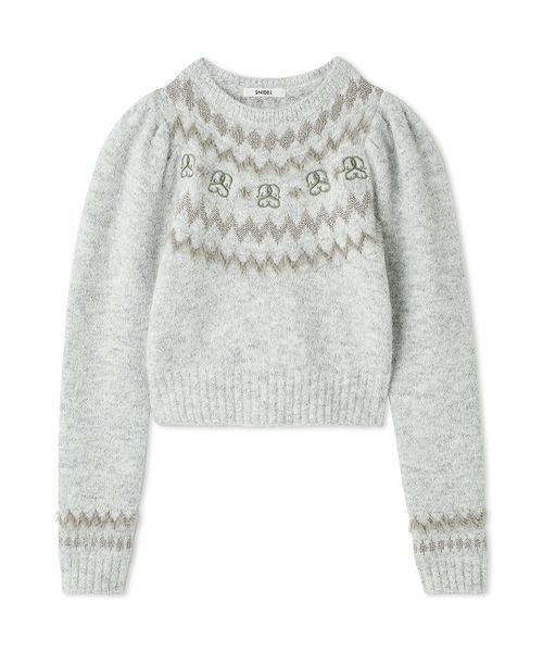 SNIDEL（スナイデル） ニット セーター Sustainableノルディックニット