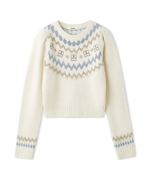 SNIDEL（スナイデル） ニット セーター Sustainableノルディックニット