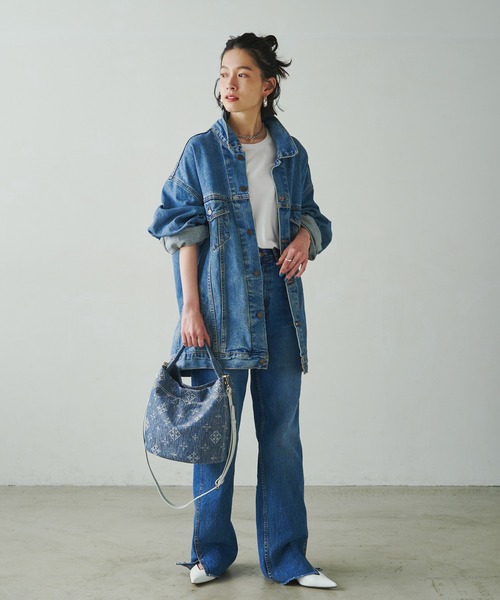 「russet」 ハンドバッグ FREE インディゴブルー レディース_画像3