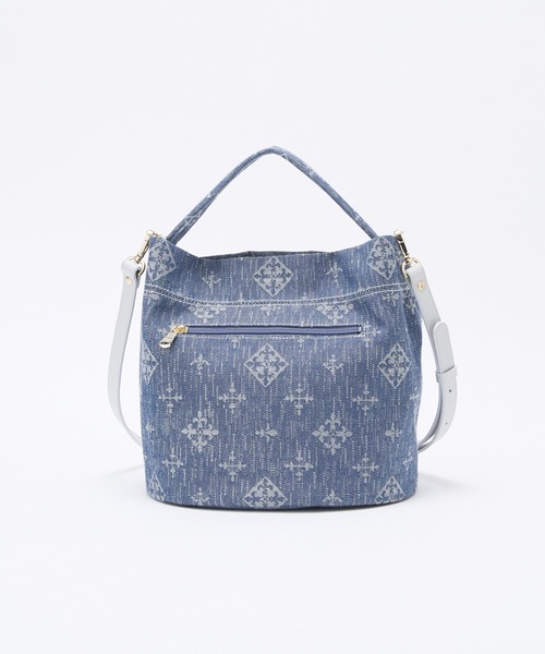 「russet」 ハンドバッグ FREE インディゴブルー レディース_画像8