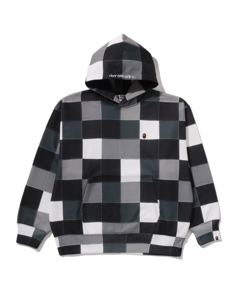 A BATHING APE（アベイシングエイプ） パーカー MULTI COLOR PATCHWORK