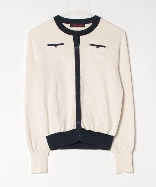 CABaN（キャバン） ニットカーディガン FREE ホワイト系その他