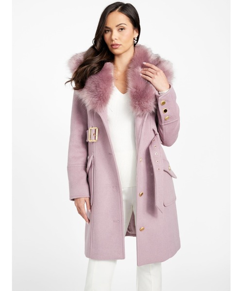 GUESS（ゲス） トレンチコート コート NEW Alice Coat ロングコート