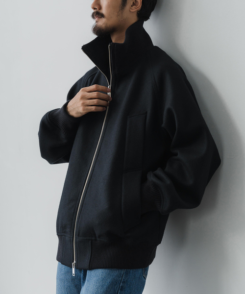 EDIFICE（エディフィス） ブルゾン LARGE ブラック メンズ : ZOZOTOWN