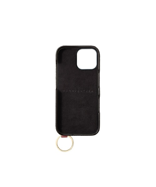 BONAVENTURA（ボナベンチュラ） スマホケース (iPhone 16)ハンドル付き