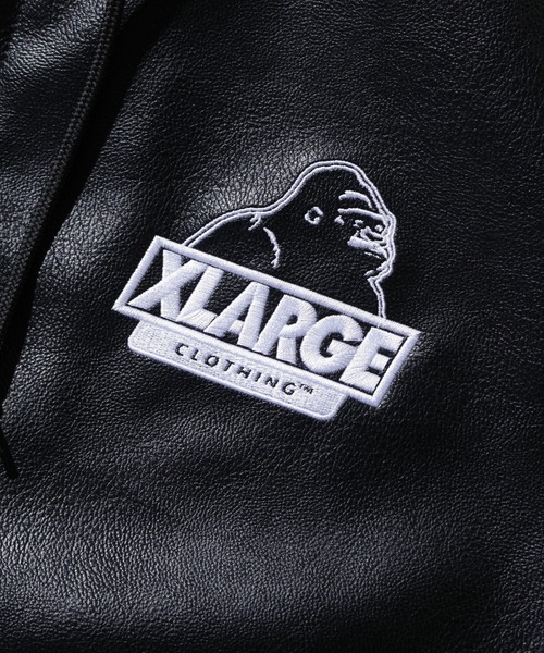 XLARGE（エクストラ ラージ） コート ジャケット FAUX LEATHER HOODED