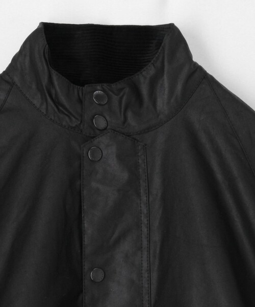 ブルゾン アウター Barbour TRANSPORT コットン スタンドカラー ワックスジャケット メンズの画像