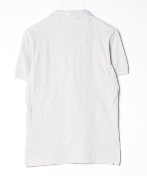 「LACOSTE」 半袖ポロシャツ X-SMALL グレー メンズ_画像2