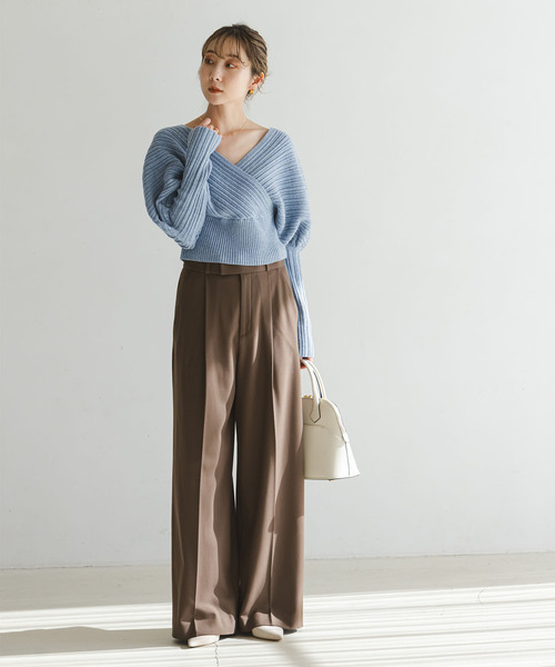 NOBLE ランダムニットプルオーバー Noble - NOBLE ランダムニットプルオーバーの通販 by Sちゃん's shop