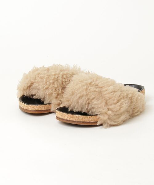 Chloe（クロエ） フラットサンダル 37 ベージュ レディース : ZOZOTOWN 