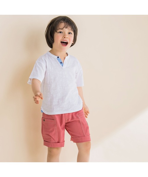 「Noeil aime BeBe」 「KIDS」半袖Tシャツ 100 ホワイト キッズ_画像3