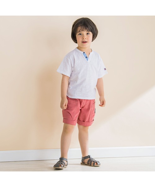 「Noeil aime BeBe」 「KIDS」半袖Tシャツ 100 ホワイト キッズ_画像4