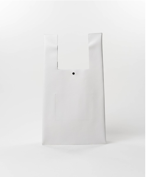 ショルダーバッグ Cat Print Leather Shopping Bag メンズの画像