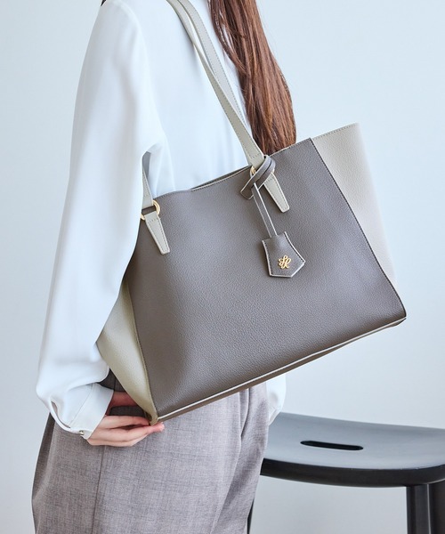 ROPE' PICNIC（ロペ ピクニック） トートバッグ チャーム付2WAYトート