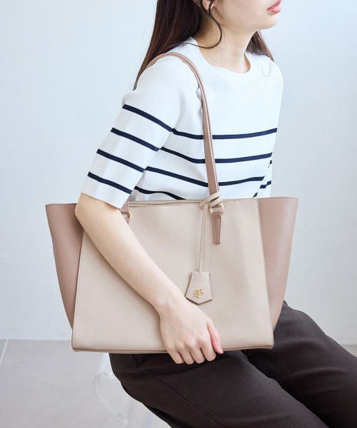 ROPE' PICNIC（ロペ ピクニック） トートバッグ チャーム付2WAYトート