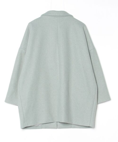 「LOWRYS FARM」 チェスターコート FREE グリーン レディース_画像2