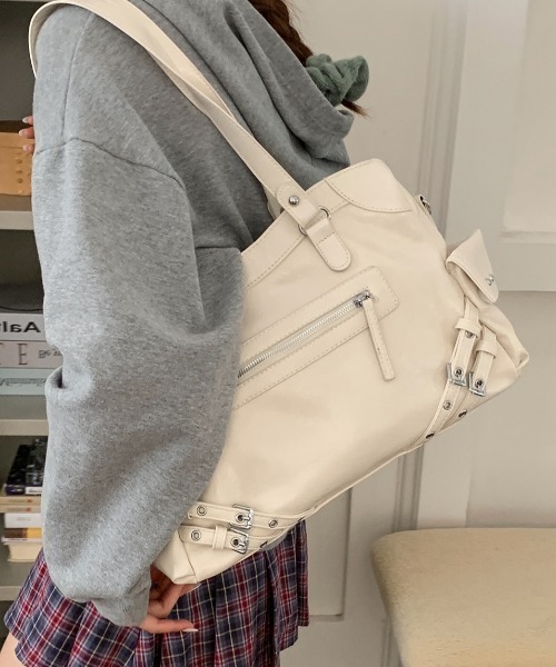 lilful ショルダーストラップ ショルダーバッグ バッグ 2WAY サイド