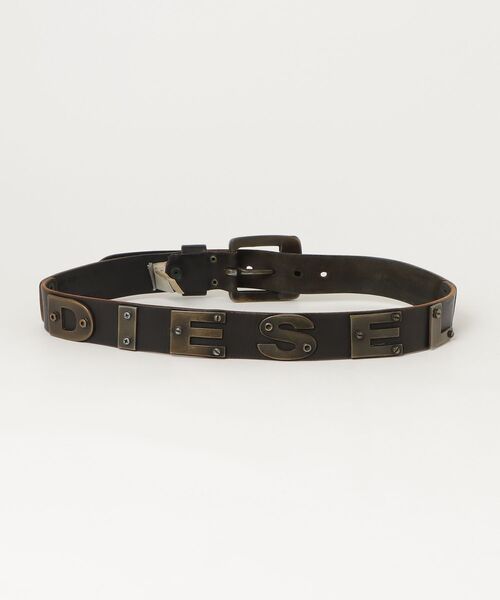 [DIESEL] ремень - черный мужской 