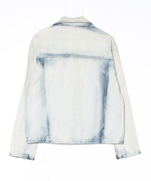 「MANGO」 デニムジャケット M ネイビー メンズ_画像2