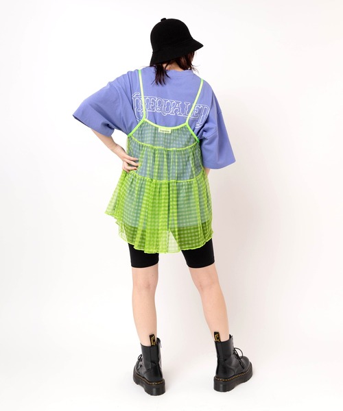 RNA（アールエヌエー） tシャツ 半袖 M2630 RUFFIAN WOLF BIG T