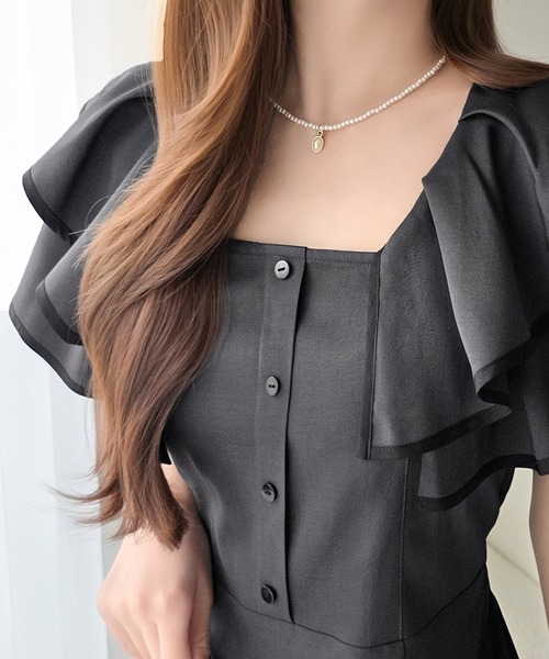 mily bilet パーティードレス ワンピース 夏 半袖 : ZOZOTOWN Yahoo!店 
