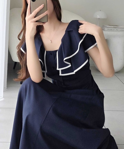 mily bilet パーティードレス ワンピース 「mily bilet」華やかな