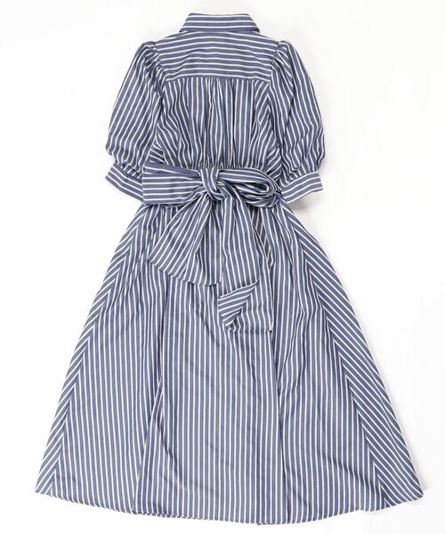 「AND COUTURE」 シャツワンピース MEDIUM オレンジ レディース_画像3
