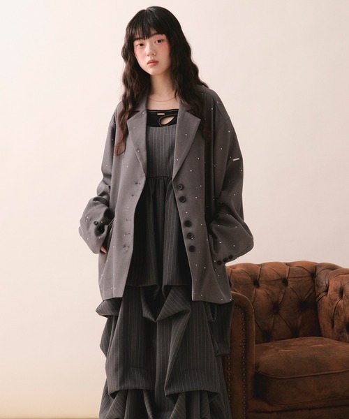 loin nuit ワンピース tuck volume cami onepiece / タックボリューム