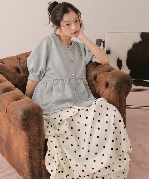 loin nuit ワンピース tuck volume cami onepiece / タックボリューム