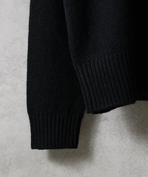 「NUMBER (N)INE」 長袖ニット 3 グレー メンズの画像