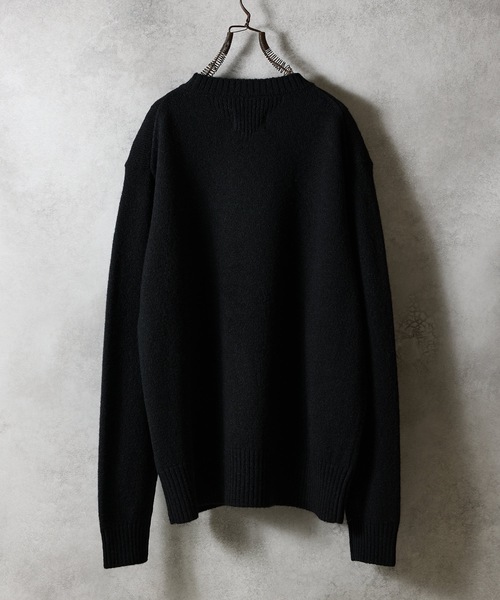 「NUMBER (N)INE」 長袖ニット 3 グレー メンズの画像