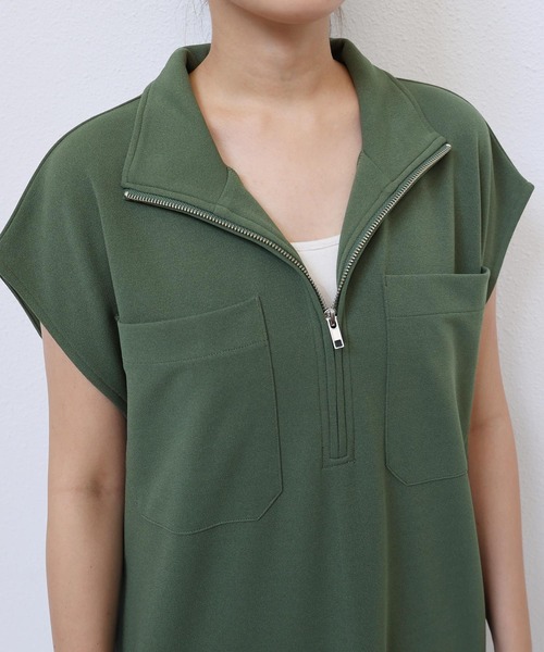 「andme」 「alma design」ノースリーブワンピース FREE ブラック レディース_画像5