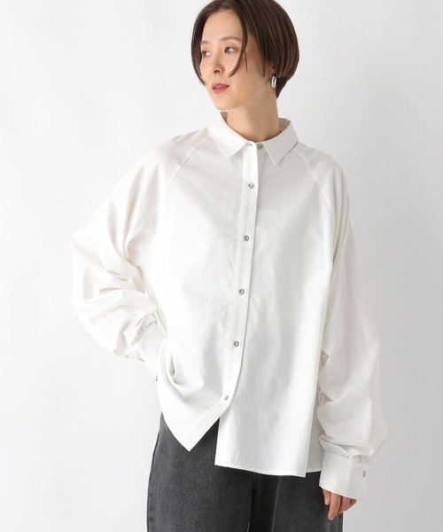 「LEPSIM」 長袖シャツ FREE ネイビー レディース_画像5