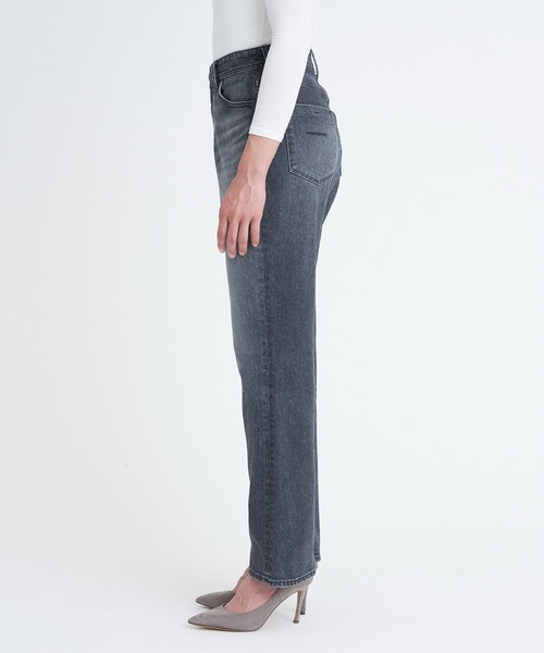 「YANUK」 デニムパンツ 27inch グレー レディース_画像5