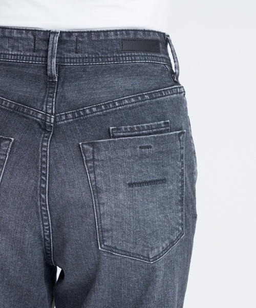 「YANUK」 デニムパンツ 27inch グレー レディース_画像9